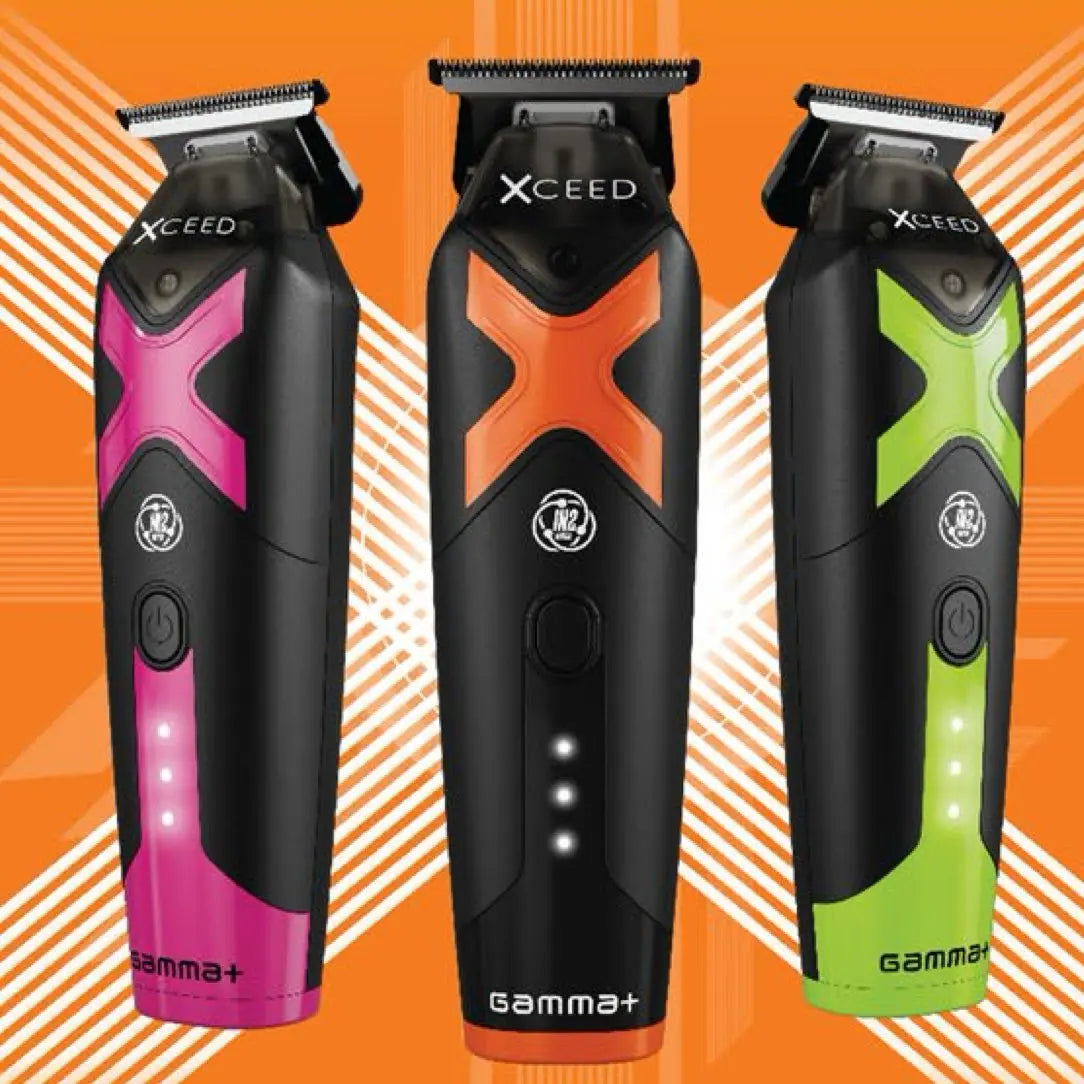 Gamma+ XCeed Professional Hair Trimmer with IN2 Vector Motor - BUYBARBER.COM