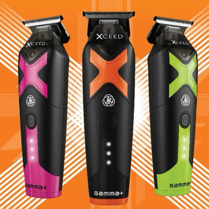 Gamma+ XCeed Professional Hair Trimmer with IN2 Vector Motor - BUYBARBER.COM