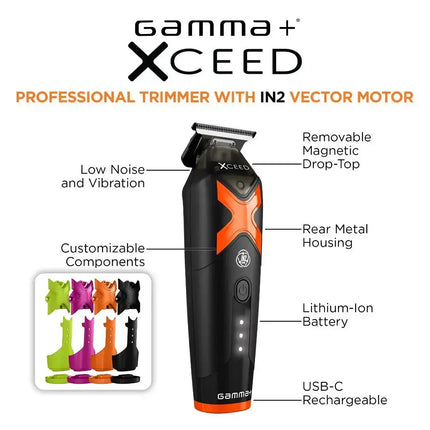 Limited Bundle: JetLiner Dryer + Gamma+ XCeed Clipper, Trimmer & Shaver + Barber Works Station Mat - BUYBARBER.COM