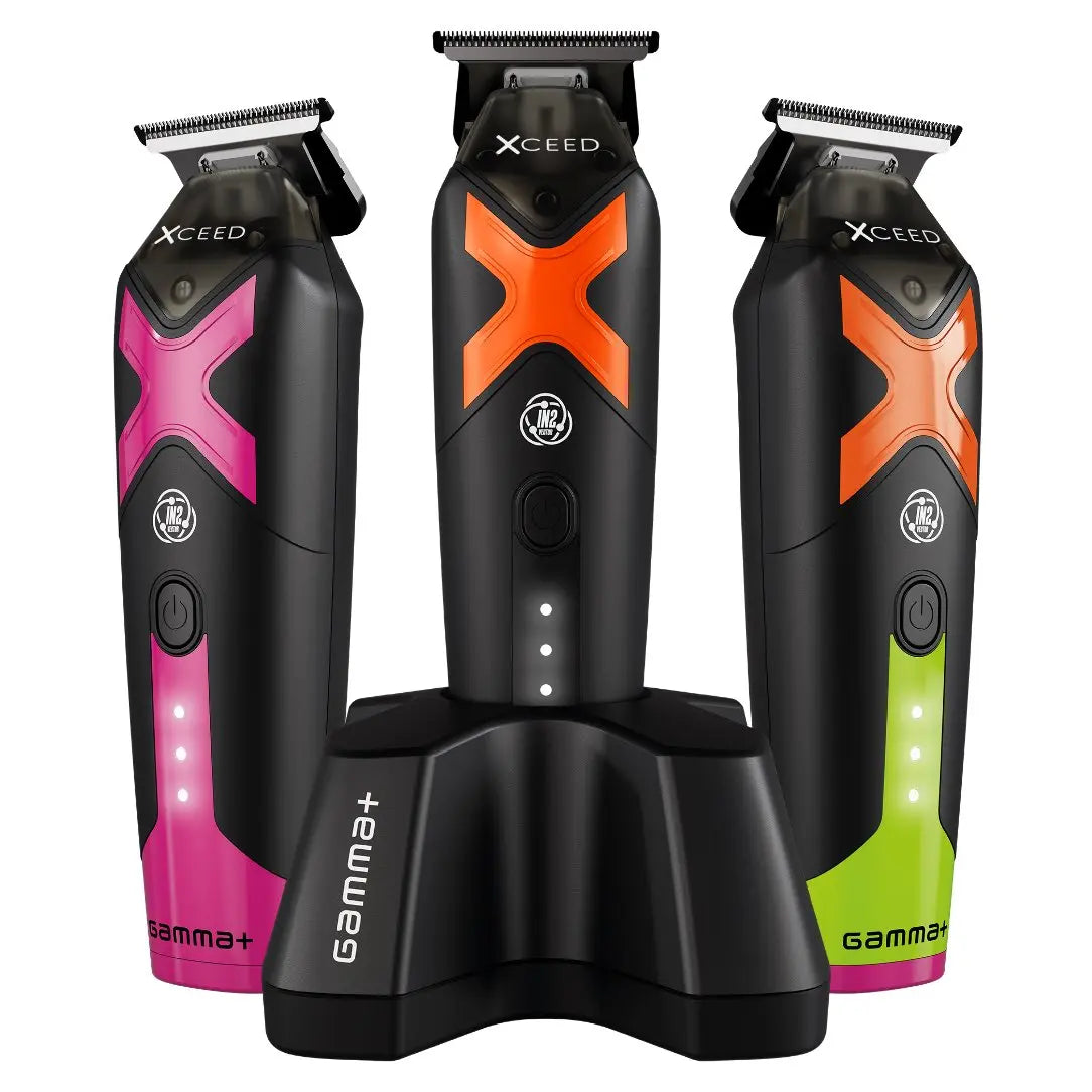 Gamma+ XCeed Professional Hair Trimmer with IN2 Vector Motor - BUYBARBER.COM