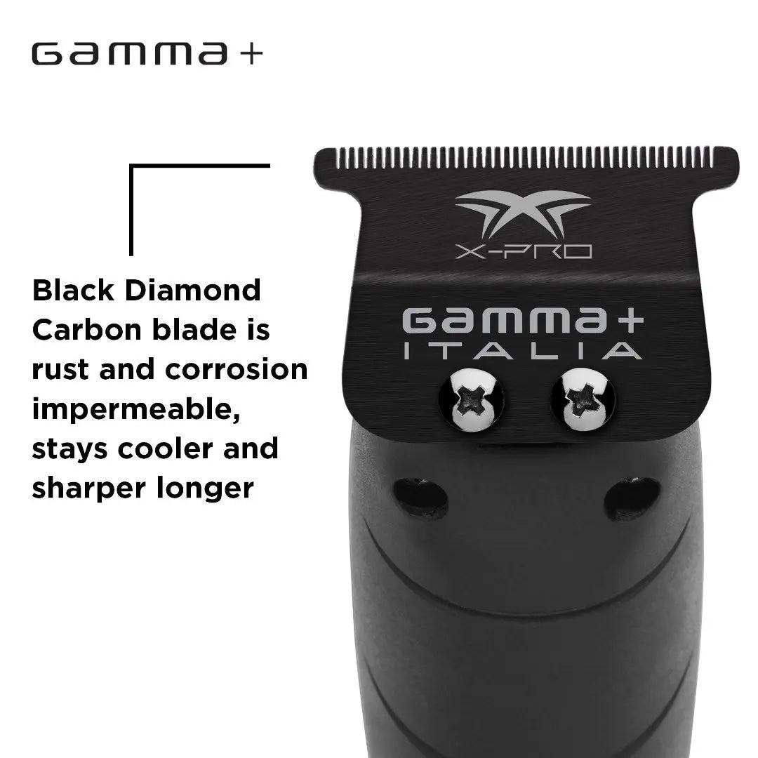 Replacement Fixed Blade Black Diamond Carbon DLC X-PRO Wide Hair Trimer Blade - BUYBARBER.COM