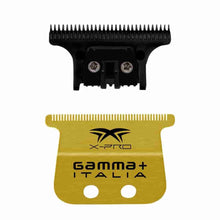 x-pro wide gold titanium fixed & dlc the one cutting trimmer blade set - BUYBARBER.COM