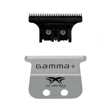 X-pro wide stainless steel with black diamond carbon DLC The One cutting trimmer blade set - BUYBARBER.COM