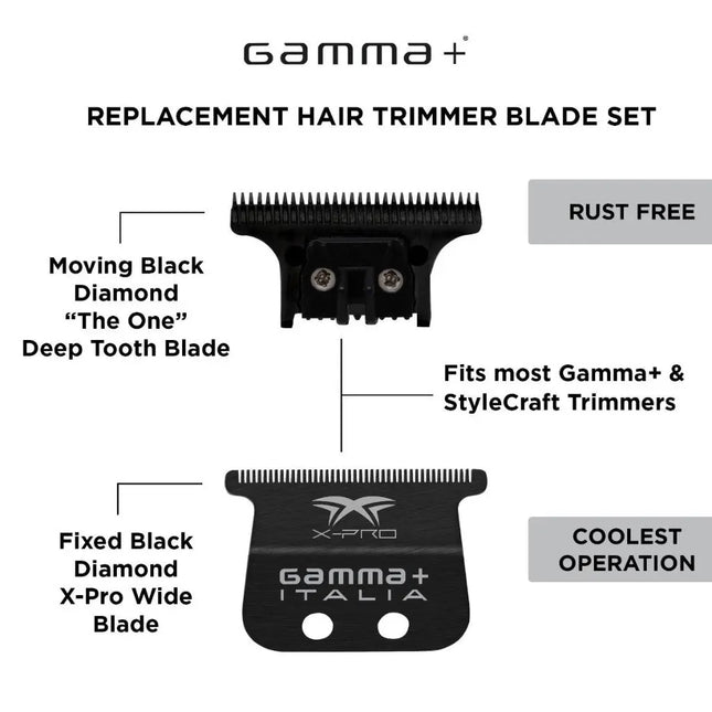 Replacement Black Diamond X-Pro Wide Fixed Blade with "The One" Cutter - BUYBARBER.COM