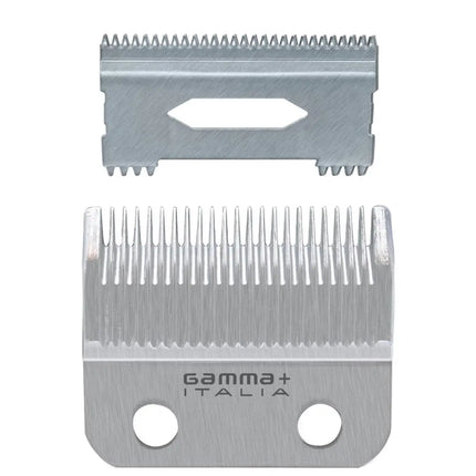 Gamma+ Fixed Stainless Steel Taper Clipper Blade & 2.0 Cutter Set Gamma+