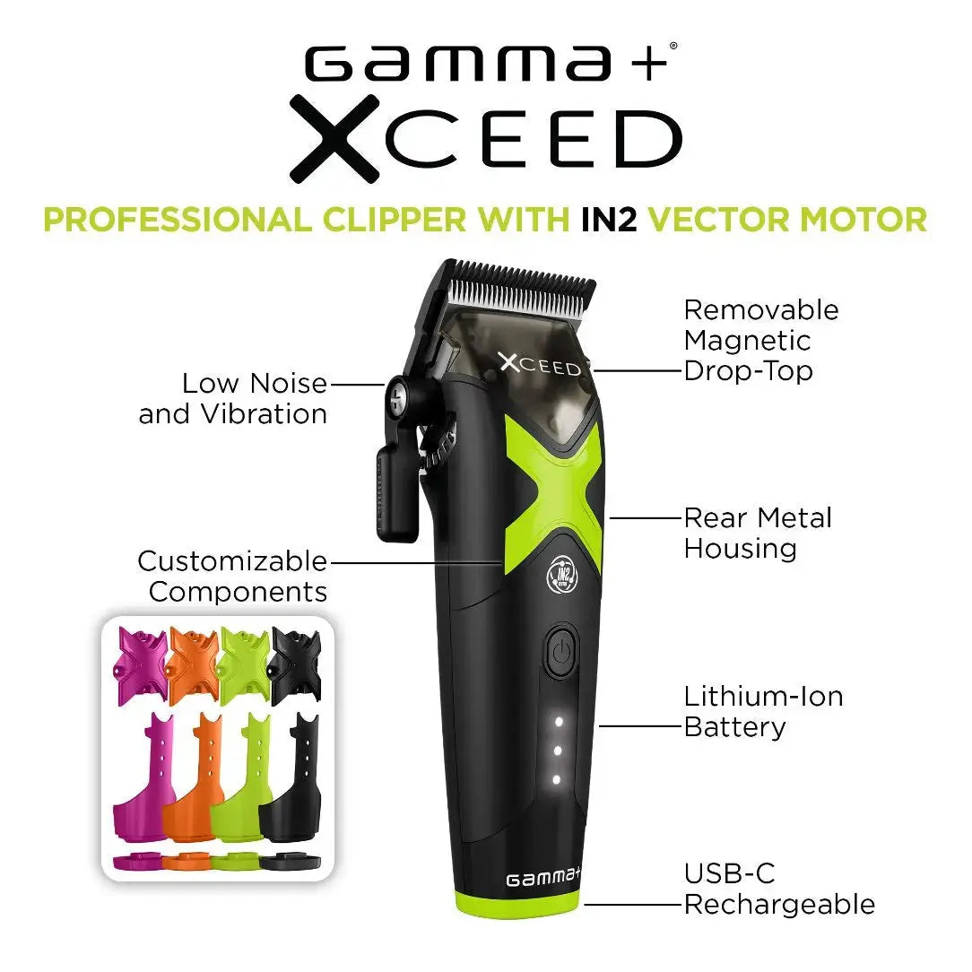 Limited Bundle: JetLiner Dryer + Gamma+ XCeed Clipper, Trimmer & Shaver + Barber Works Station Mat - BUYBARBER.COM