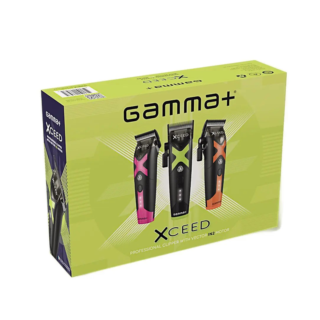 Gamma+ XCeed Professional Clipper | IN2 Vector Motor - BUYBARBER.COM
