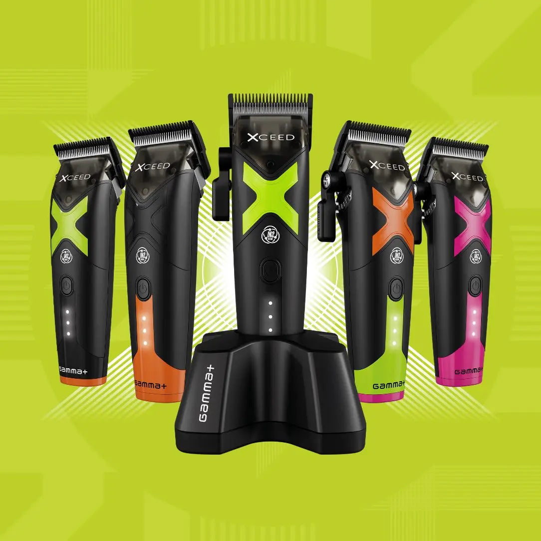 Gamma+ XCeed Professional Clipper | IN2 Vector Motor - BUYBARBER.COM
