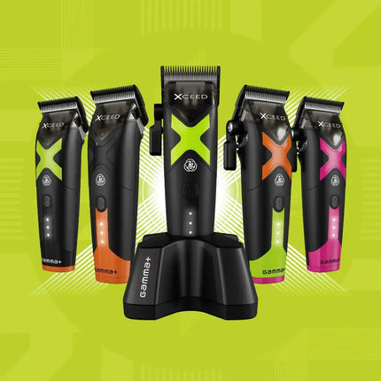 Gamma+ XCeed Professional Clipper | IN2 Vector Motor - BUYBARBER.COM