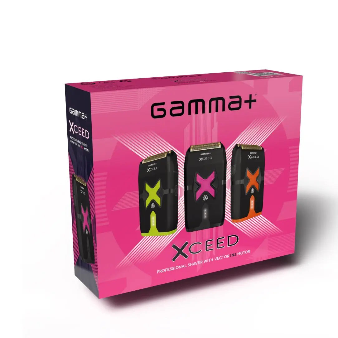 Gamma+ XCeed Professional Foil Shaver with IN2 Vector Motor - BUYBARBER.COM