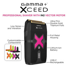 Gamma+ XCeed Professional Foil Shaver with IN2 Vector Motor - BUYBARBER.COM