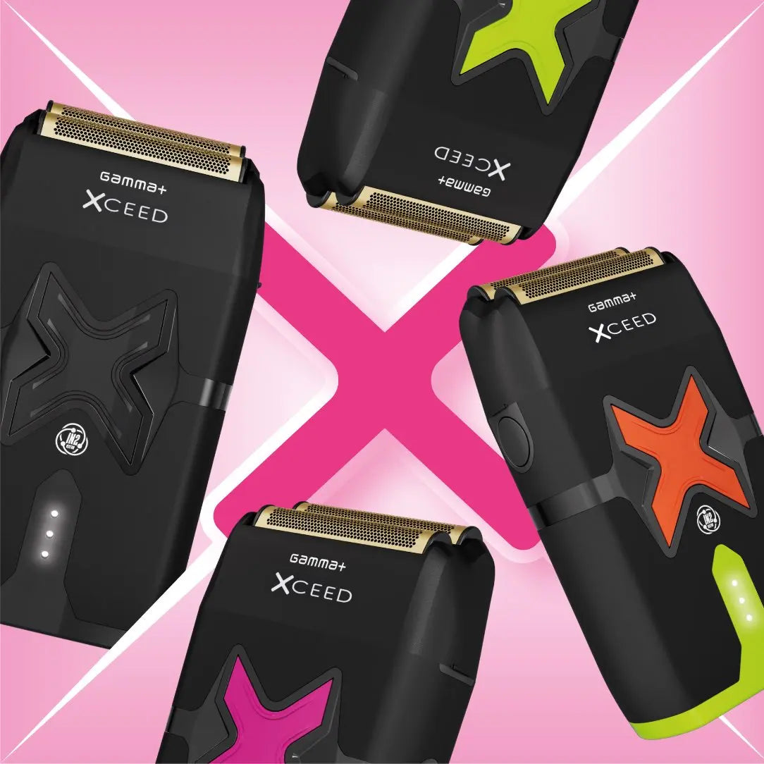 Gamma+ XCeed Professional Foil Shaver with IN2 Vector Motor - BUYBARBER.COM