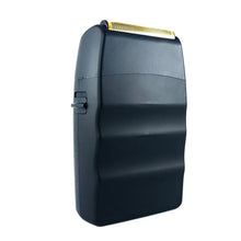 Gamma+ Boosted Shaver with ergonomic design, featuring thumb rest and finger grooves.