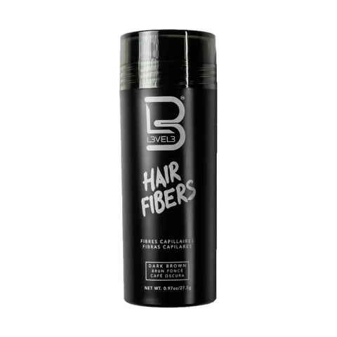 NaturalBlend L3VEL3 Hair Thickening Fibers - Brown