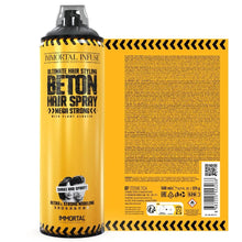 Immortal NYC Beton Mega Strong Hair Spray (Matte Dry Look, 500ml) - BUYBARBER.COM