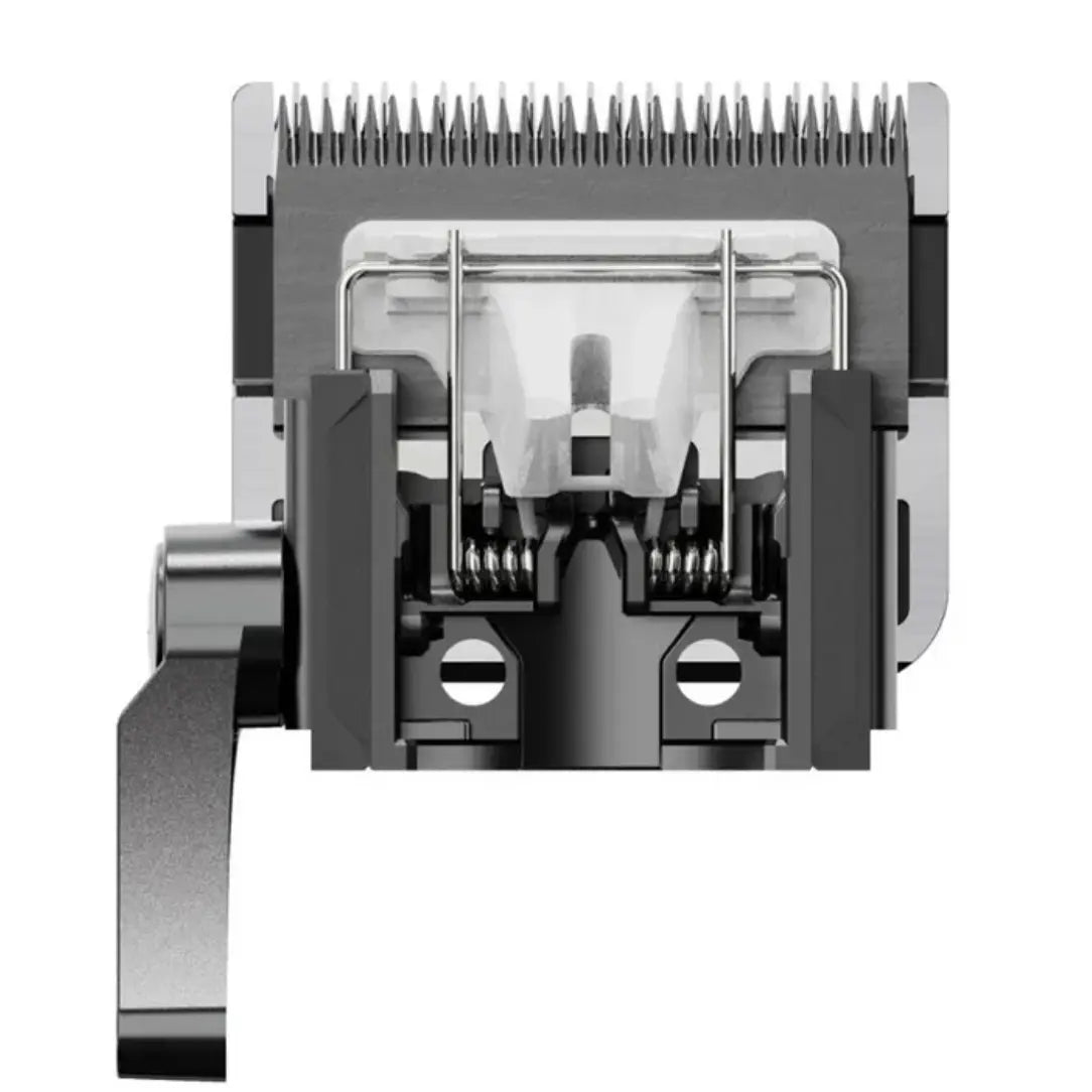 JRL 2025C Diamante EZ Gap Blade Close-up of a hair clipper blade  head on a white background