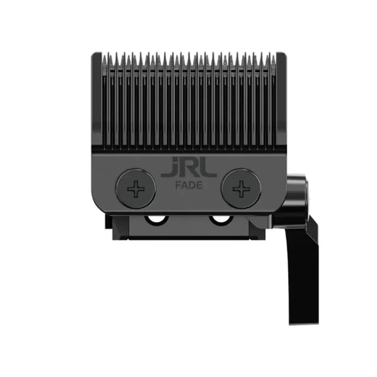 JRL 2025C Diamante EZ Gap Blade Black hair clipper comb with 'JRL' branding on a white background