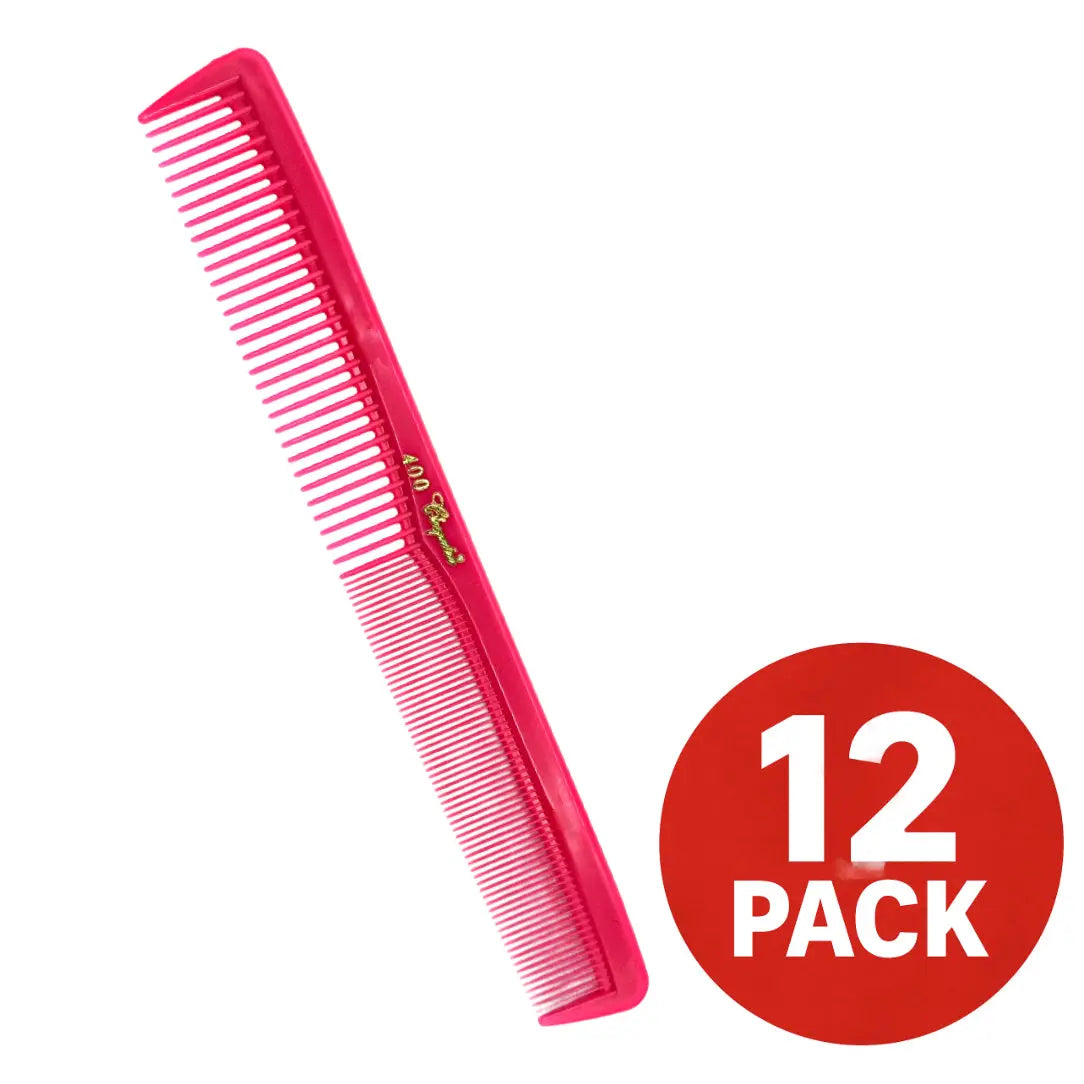 Krest Cleopatra 400 7" All-Purpose Comb (12 Pack) – Colors - BUYBARBER.COM