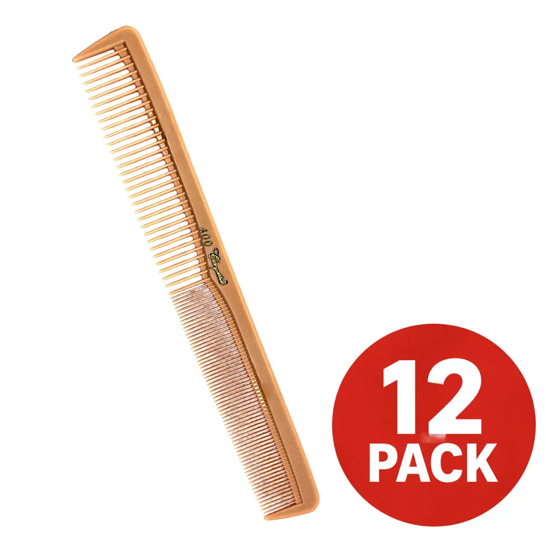 Krest Cleopatra 400 7" All-Purpose Comb (12 Pack) – Colors - BUYBARBER.COM