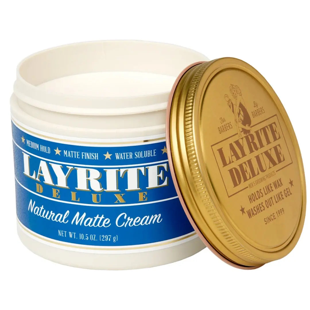 Layrite Natural Matte Cream - 10.5oz - BUYBARBER.COM