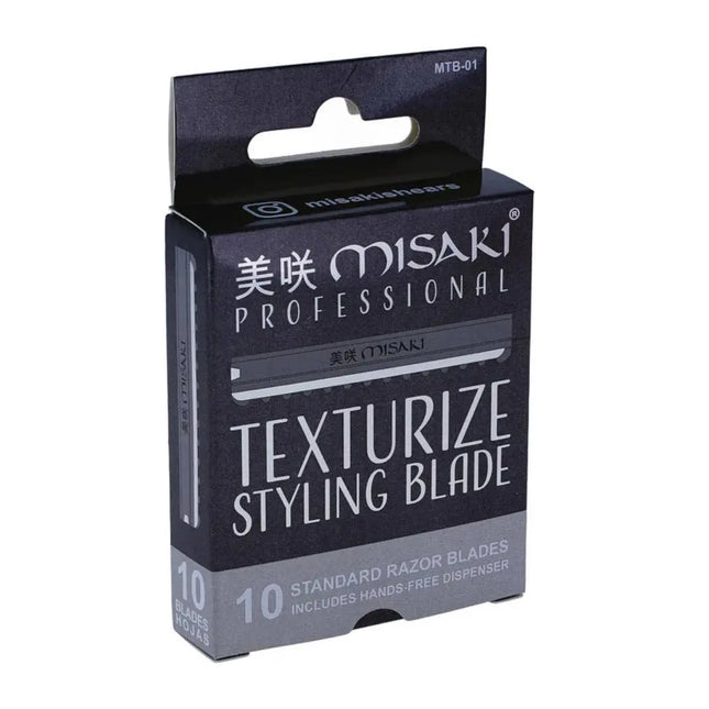 Misaki Texturize Styling Blade packaging on a white background