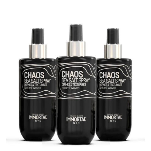 Immortal NYC Chaos Sea Salt Spray – Define & Texturize with Natural Waves