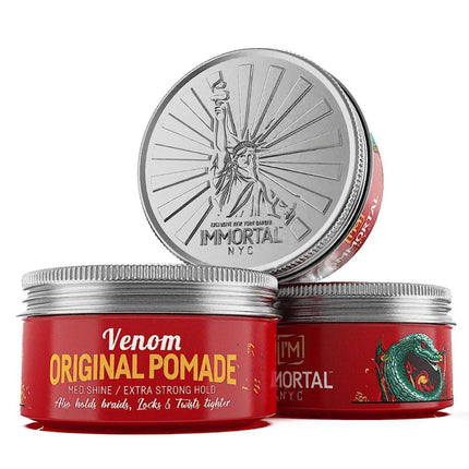 IMMORTAL NYC Venom Original Pomade – 8/9 Strong Hold IMMORTAL NYC