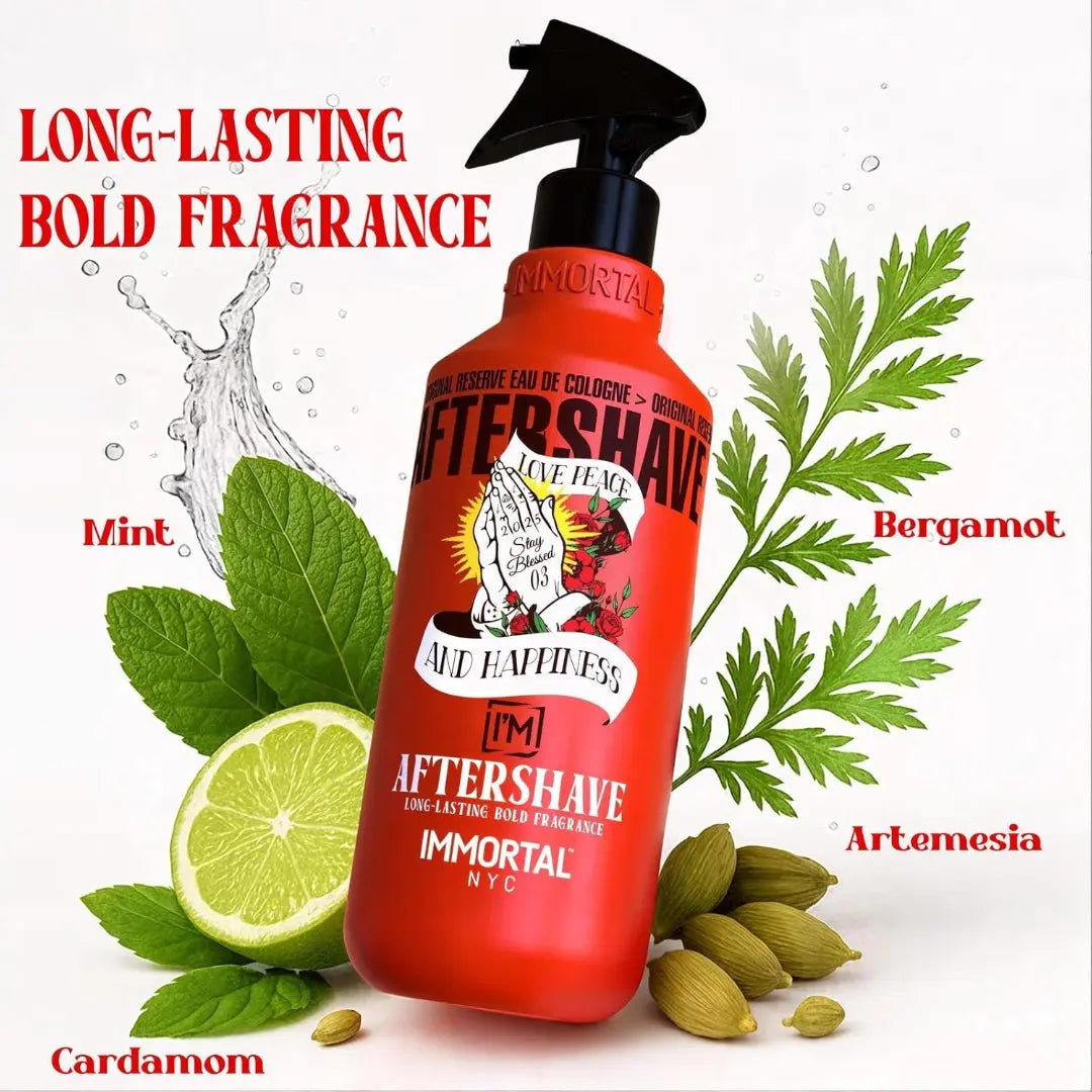 IMMORTAL NYC Stay Blessed 3 Aftershave – Ocean-Citrus Cool, 150 ml IMMORTAL NYC