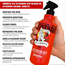 IMMORTAL NYC Stay Blessed 3 Aftershave – Ocean-Citrus Cool, 150 ml IMMORTAL NYC