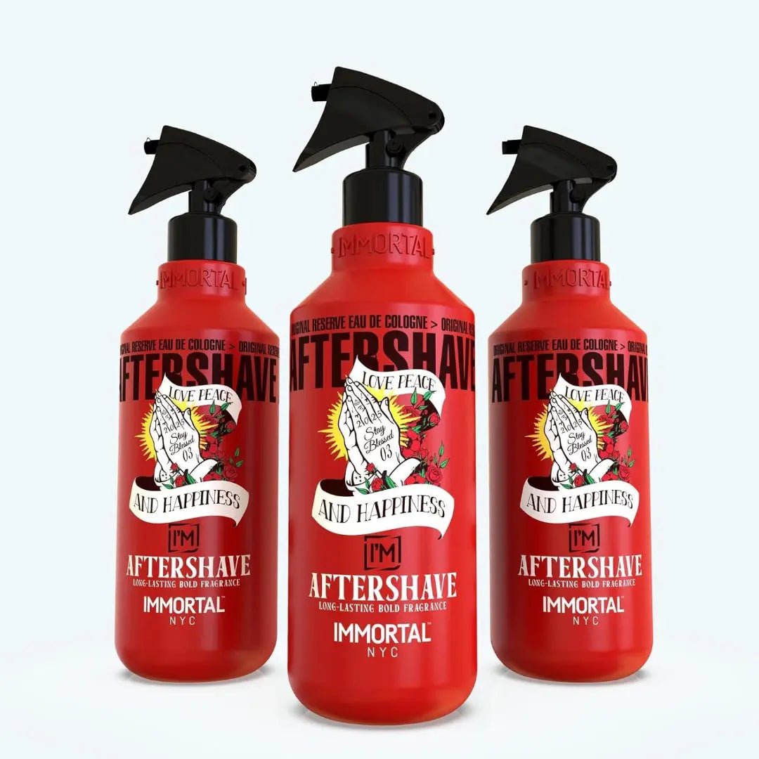 IMMORTAL NYC Stay Blessed 3 Aftershave – Ocean-Citrus Cool, 150 ml IMMORTAL NYC