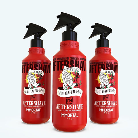 IMMORTAL NYC Stay Blessed 3 Aftershave – Ocean-Citrus Cool, 150 ml