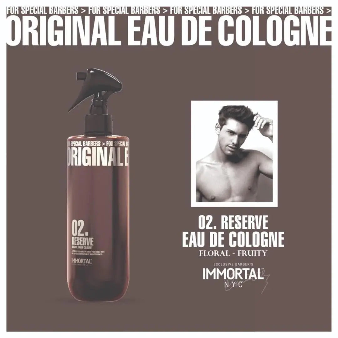 IMMORTAL NYC Reserve Cologne Aftershave No.2 | Bold Fragrance IMMORTAL NYC