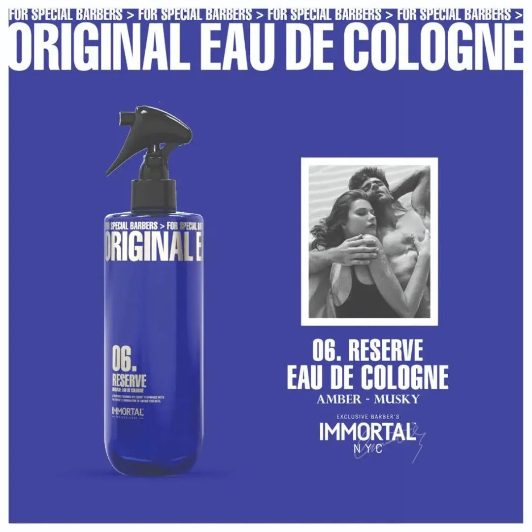 IMMORTAL NYC Reserve Cologne Aftershave No.6 | Power & Command Fragrance - BUYBARBER.COM