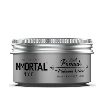 IMMORTAL NYC Cream Pomade Platinum Edition – Natural Shine IMMORTAL NYC