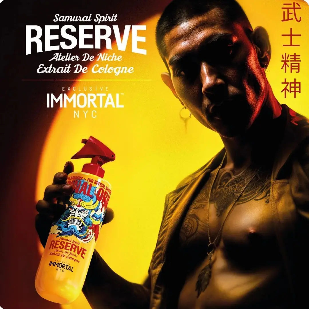 IMMORTAL NYC Reserve Cologne Aftershave - EXTRAIT | Samurai-Inspired Fragrance IMMORTAL NYC
