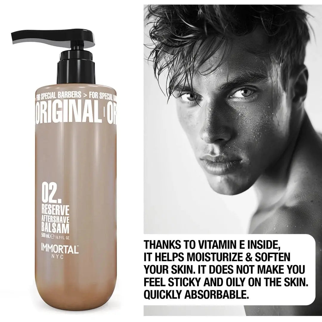 Immortal NYC Aftershave Balm No. 2 - BUYBARBER.COM