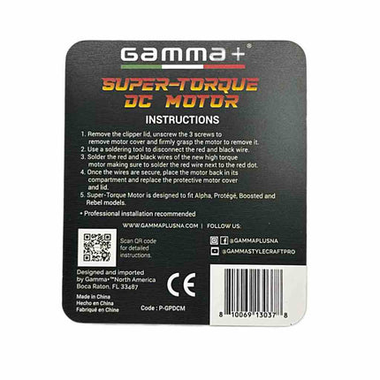 Gamma+ Stylecraft Super-Torque DC Motor - BUYBARBER.COM