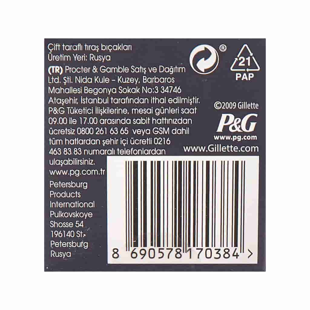 Perma-Sharp 100 Snapped Blades for straight Razor - Gillette - BUYBARBER.COM