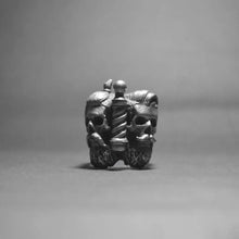 Rotten Bones Pewter Ring - Hand Made -The Bearded Barber Rotten Bones