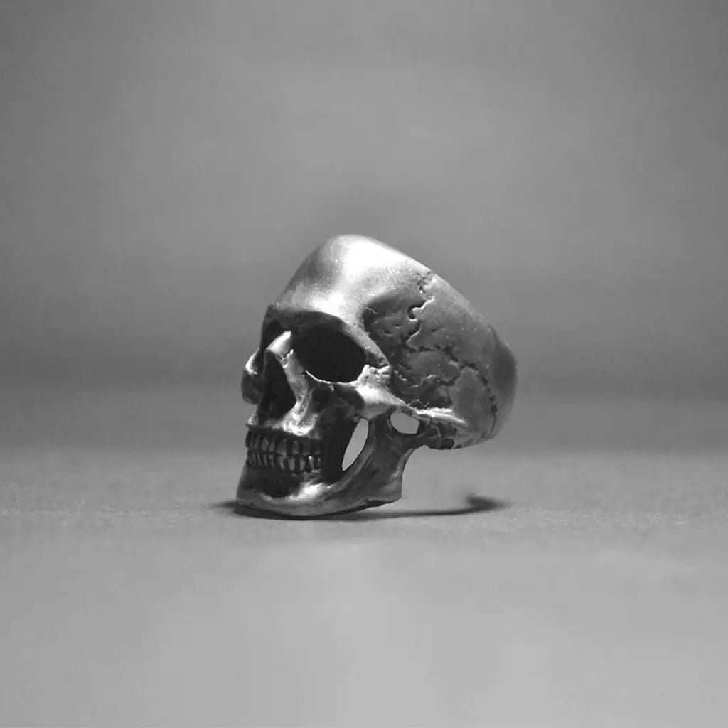 Rotten Bones Pewter Ring - Hand Made - The Cranial Rotten Bones