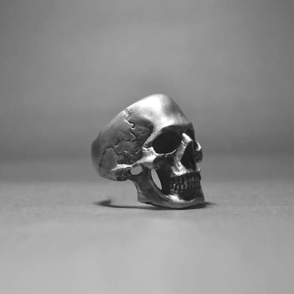 Rotten Bones Pewter Ring - Hand Made - The Cranial Rotten Bones
