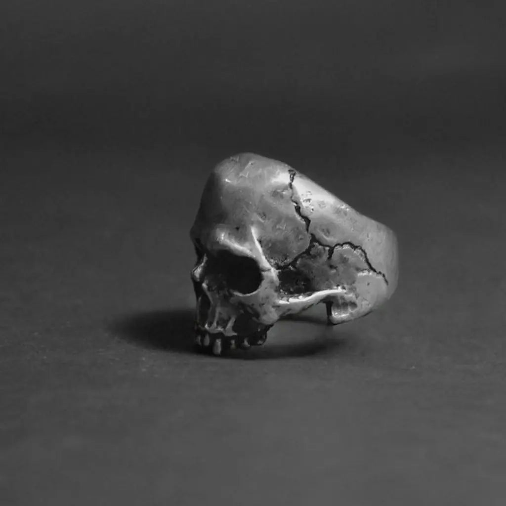 Rotten Bones Pewter Ring - Hand Made - Draco Rotten Bones