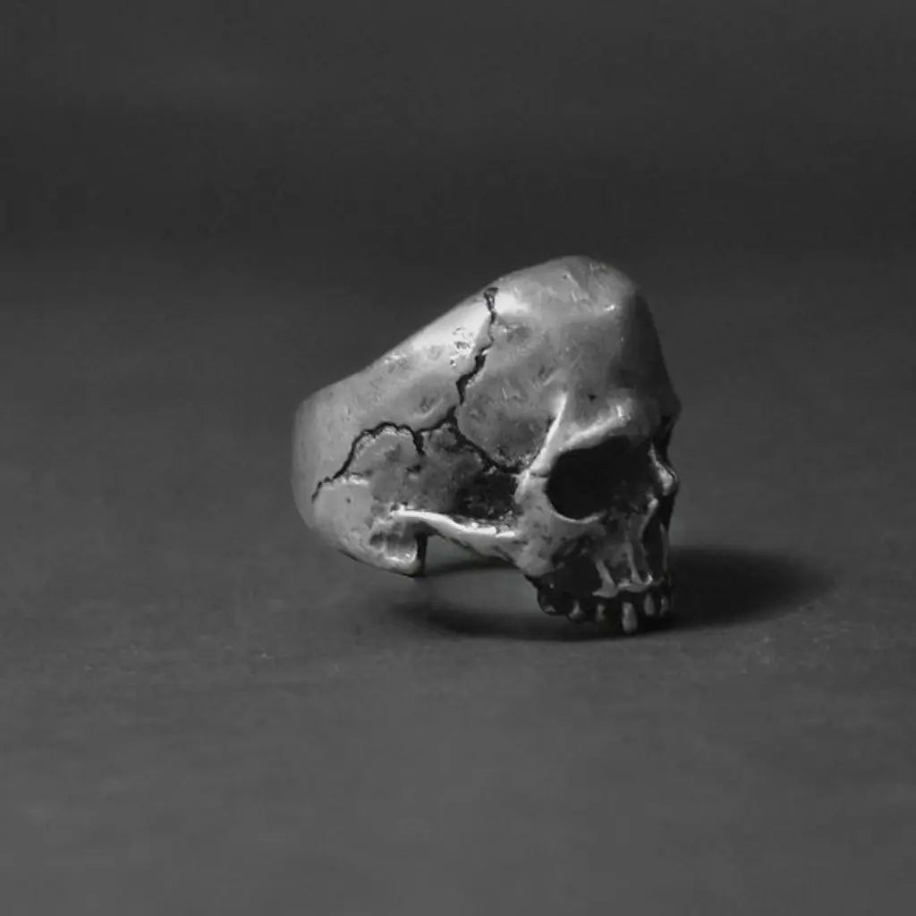 Rotten Bones Pewter Ring - Hand Made - Draco Rotten Bones