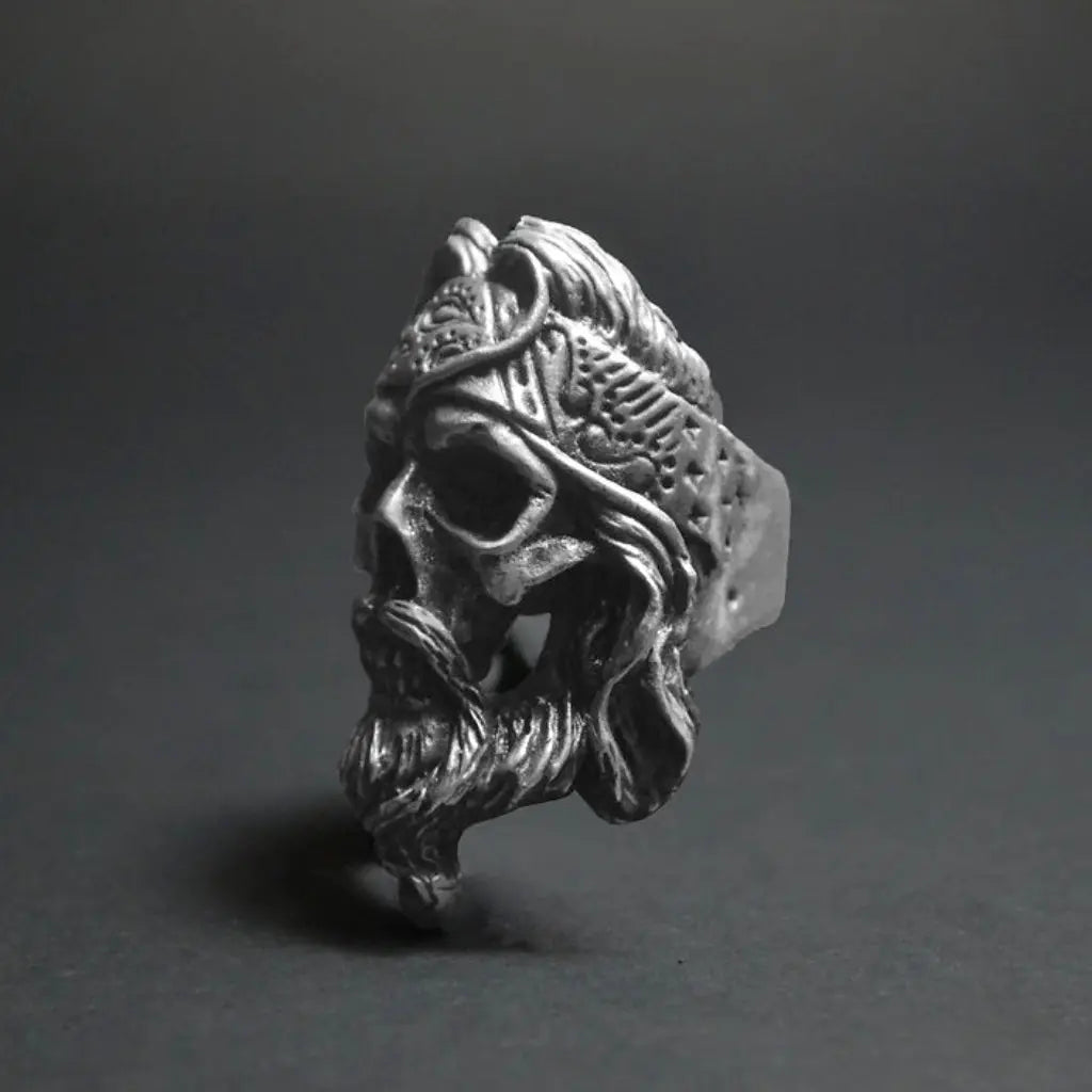Rotten Bones Pewter Ring - Hand Made - Brotherhood Rotten Bones