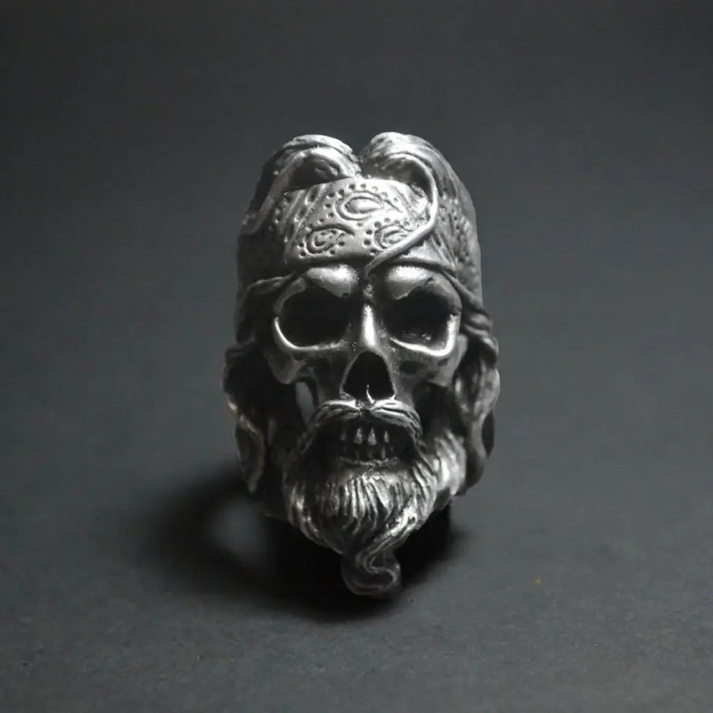 Rotten Bones Pewter Ring - Hand Made - Brotherhood Rotten Bones