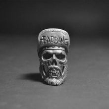 Rotten Bones Pewter Ring - Hand Made - Headbang Rotten Bones