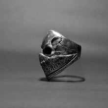 Rotten Bones Pewter Ring - Hand Made - Death Biker Rotten Bones