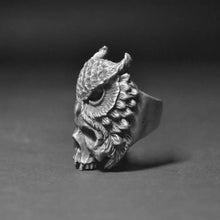 Rotten Bones Pewter Ring - Hand Made - Rotten Owl Rotten Bones