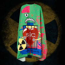 Stylecraft Radioactive Black Barber & Stylist Cape - Green - BUYBARBER.COM