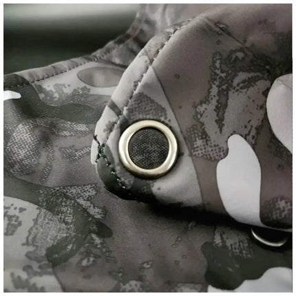 Heavy Weight Waterproof Professional Barber/Salon Apron Cross-Back Strap- Camo - BUYBARBER.COM